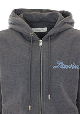 LANVIN LOGO HOODED SWEATSHIRT