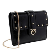 BORSA A TRACOLLA LOVE POCKETS STUDS