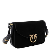 BORSA A TRACOLLA LOVE SATCHEL MINI IN SUEDE