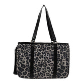 LEOPARD PRINT PET CARRIER BAG