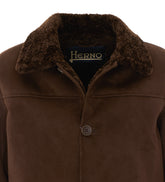 FAUX SHEARLING SHORT COAT