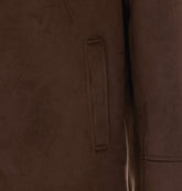 FAUX SHEARLING SHORT COAT