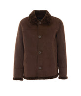 FAUX SHEARLING SHORT COAT