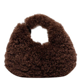 BORSA HOBO IN FAUX FUR