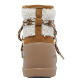 STIVALETTO MEZZALUNA IN SHEARLING