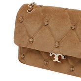 BORSA A SPALLA BUNNY KNOT IN SUEDE SMALL