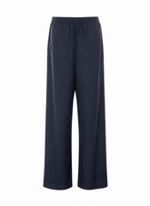 PANTALONE IN POPELINE DI SETA TECNICA CON NASTRO WEB