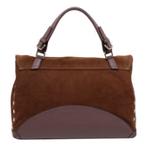 MEDIUM SUEDE POSTINA HANDBAG