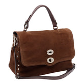 MEDIUM SUEDE POSTINA HANDBAG