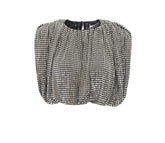 TOP DRAPPEGGIATO CON STRASS