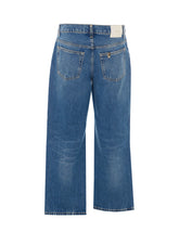 DENIM CROPPED JEANS