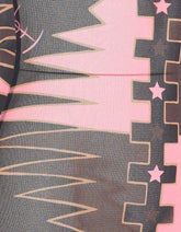 TOP IN TULLE CON STAMPA VALDIMONTONE