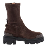 STOMP SUEDE ANKLE BOOTS