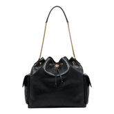 LARGE CHARLIE QUILTED BUCKET BAG