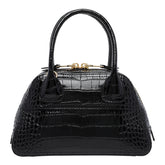 MINI VIVANT CROCO PRINT HANDBAG