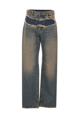 JEANS EFFETTO DISTRESSED