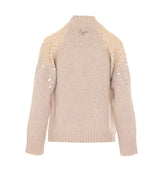 MAGLIA IN LANA CON PAILLETTES