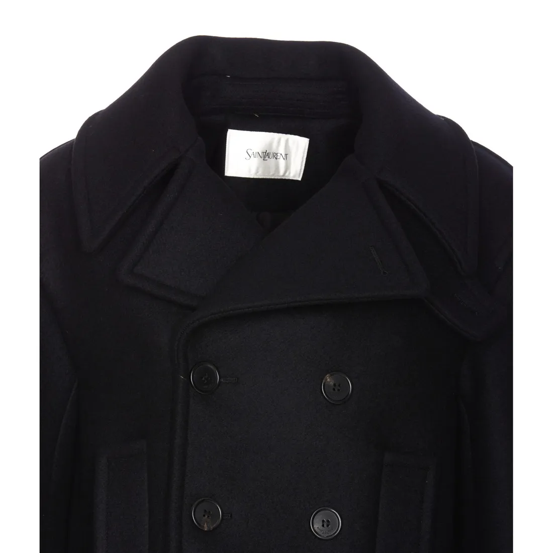 Saint laurent peacoat on sale