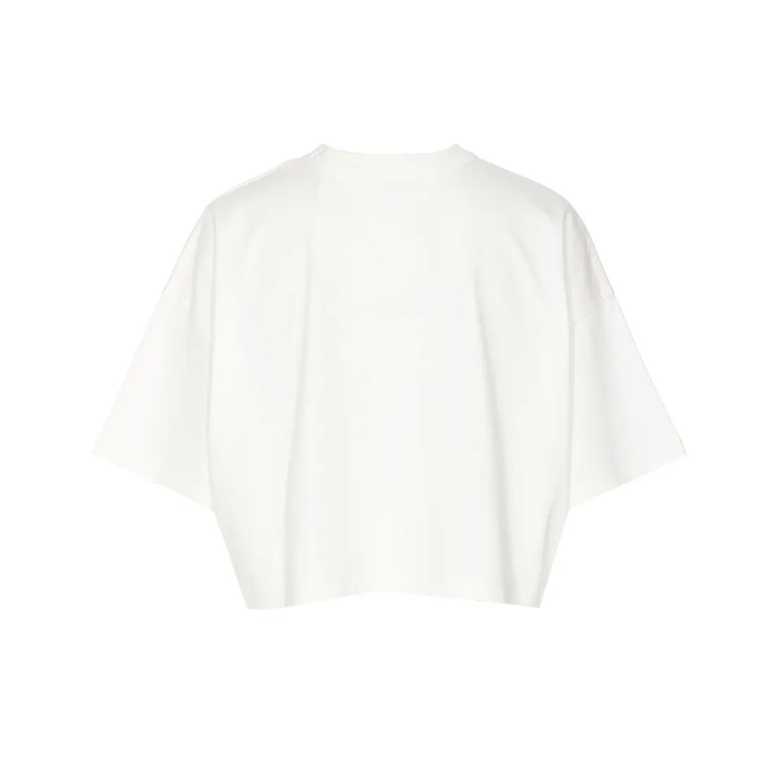 HEART CROP T-SHIRT 817573/V4XI09071 | Bruna Rosso