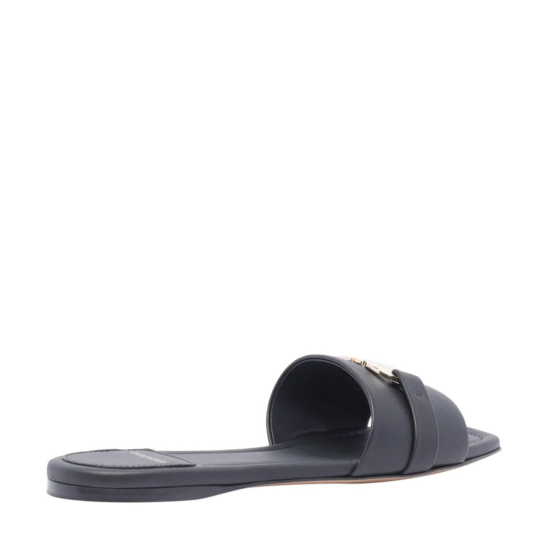 サンダル・ミュール FLAT SLIDE GANCINI ORNAMENT Ferragamo Flat Slide With Gancini Ornament | David Jones