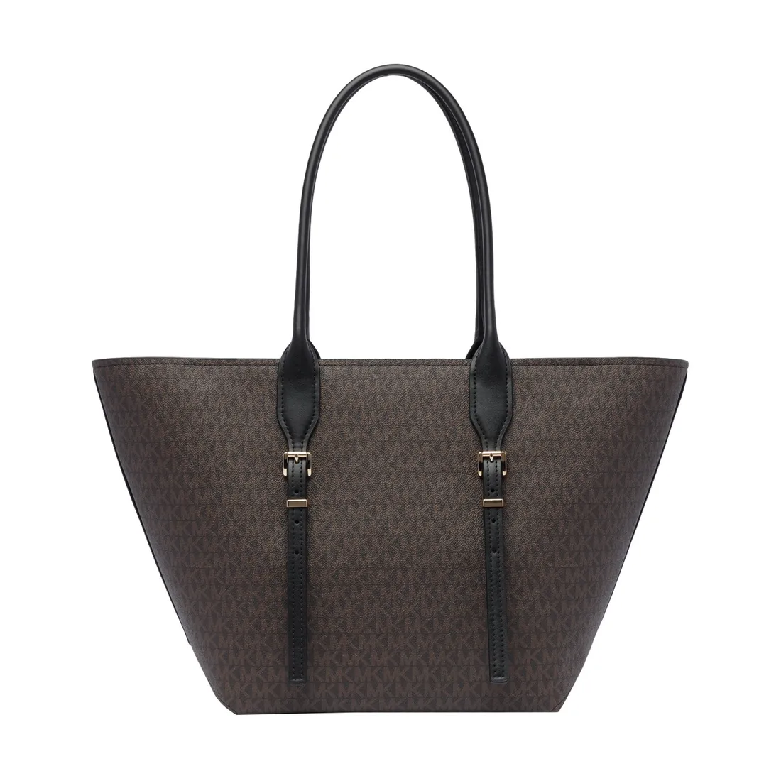 トートバッグ Michael Kors SS25 (30R5G9OT7B 292BROWN BLK) MOORE TOTE BAG (Michael Kors/トートバッグ) 30R5G9OT7B/292