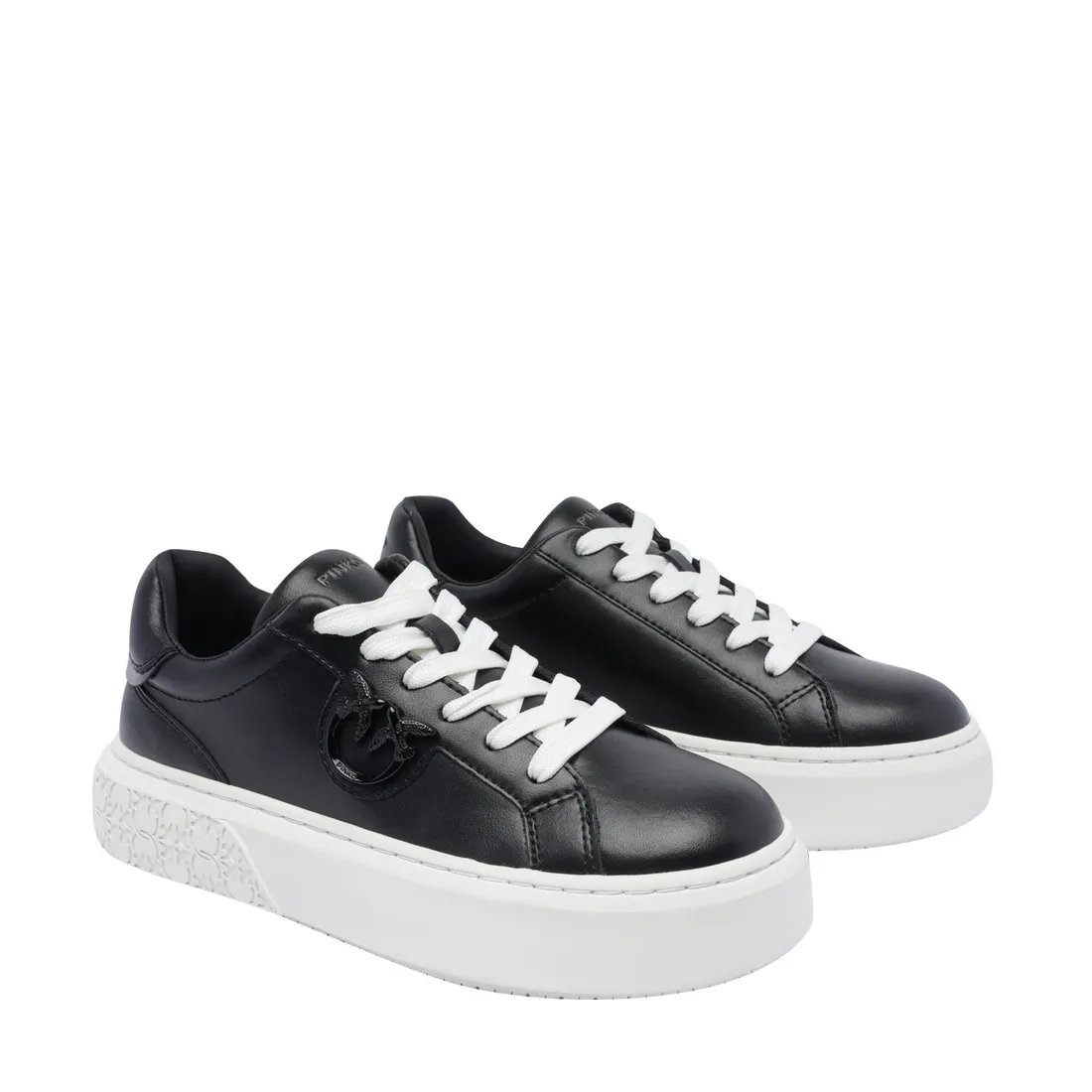 スニーカー PINKO LOVE BIRDS LOGO FLATFORM SNEAKERS 22511245_52470828_600.jpg