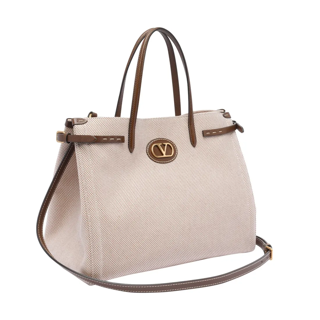 MEDIUM ANTIBES TOTE BAG B0D16LYM/RGS | Bruna Rosso