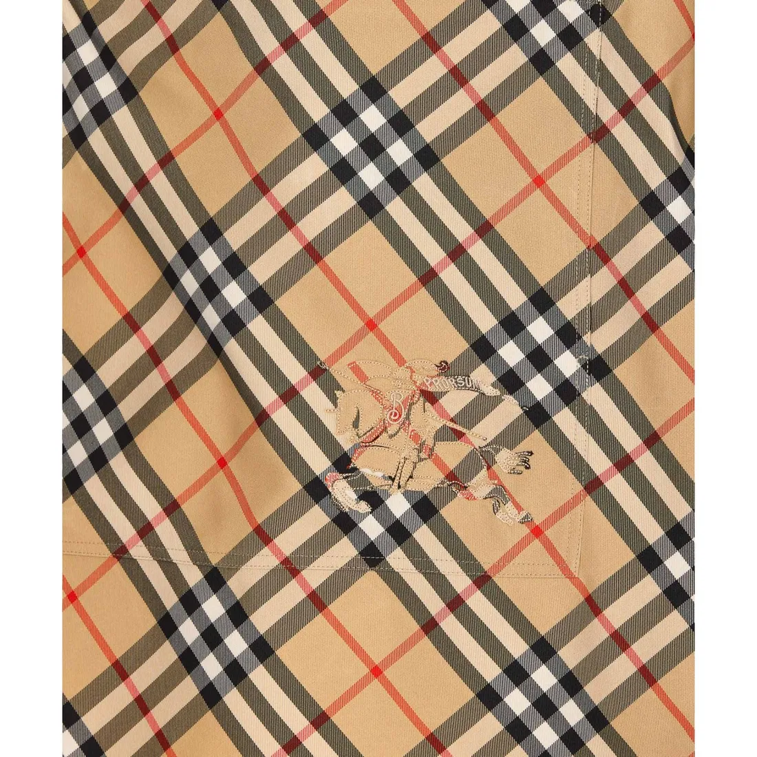 ポンチョ・ケープ Burberry SS25 Burberry Jackets (8105325 B9368) CHECK RAIN CAPE 8105325/B9368 | Bruna Rosso