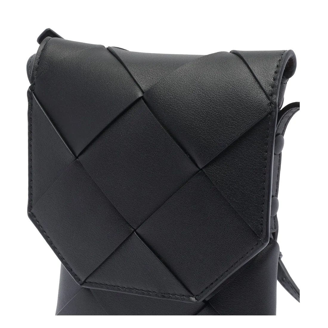 ★BOTTEGA VENETA★ Diago Phone Pouch Black 817827V5AJ21002 8 Bottega Veneta® Men's Diago Phone Pouch in Black/pinecone
