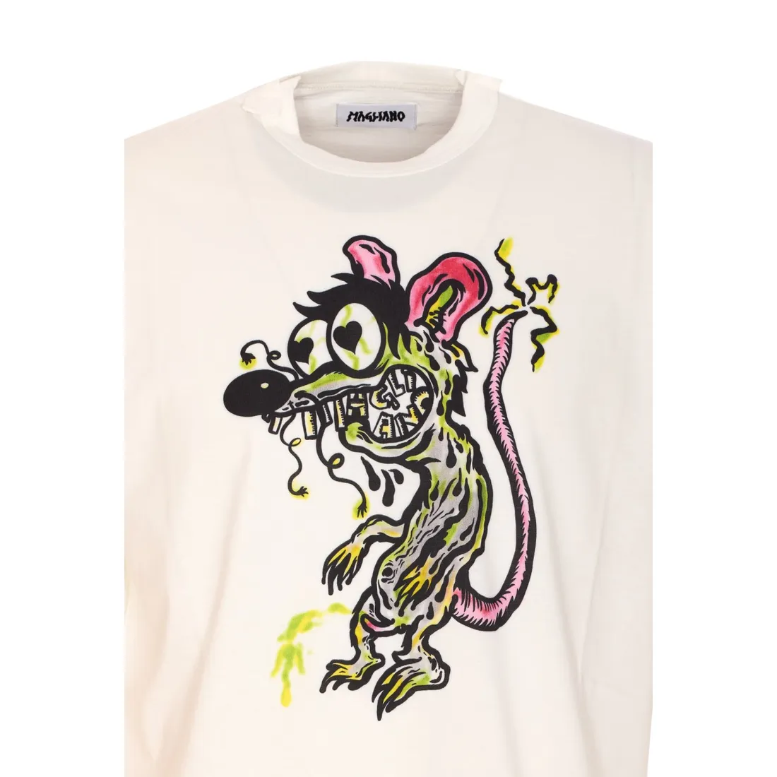 Tシャツ・カットソー Magliano SS25 LIVELLO TEE (T58017743 01) LIVELLO T-SHIRT T58017743/01 | Bruna Rosso