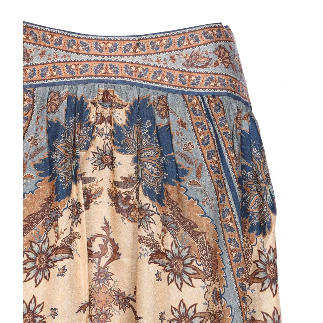 ASCENSION TIERED MIDI SKIRT 3479SSS253/BLCMINFLO | Bruna Rosso