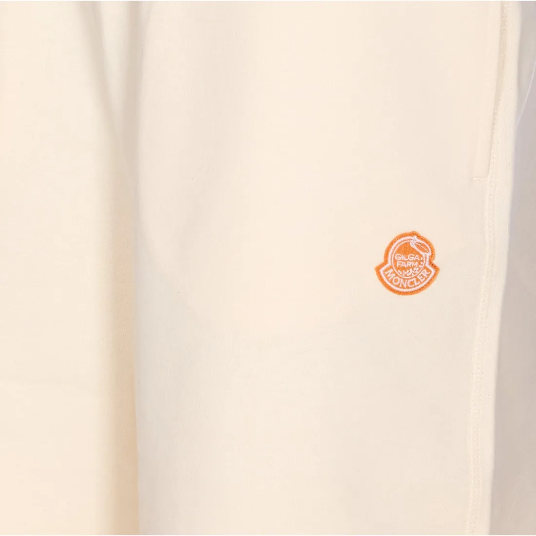 MONCLER X GILGA FARM BY DONALD GLOVER LOGO SHORTS - immagine 2