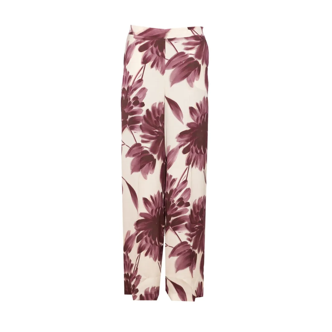 WIDE TROUSERS WITH FLORAL PRINT - immagine 1