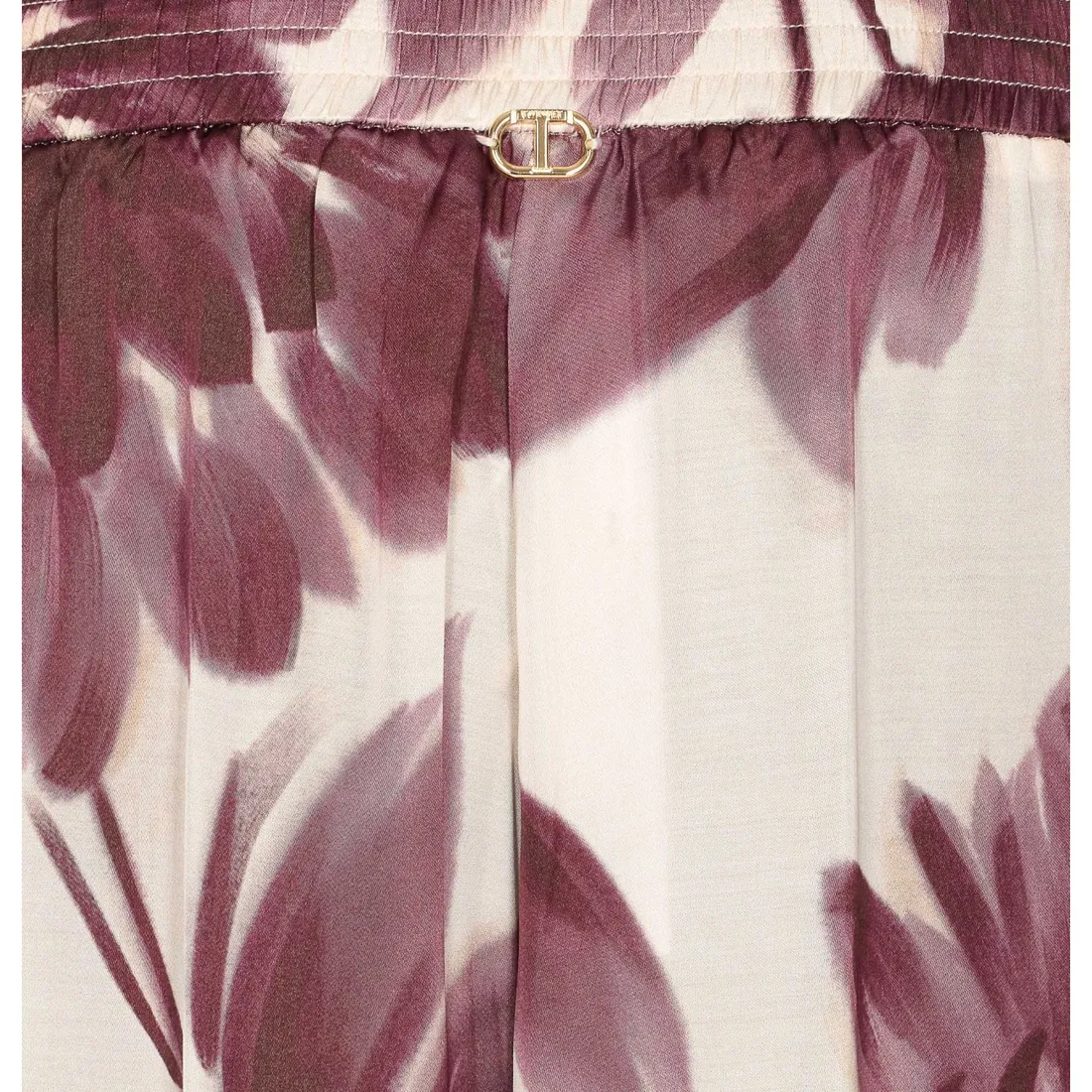 WIDE TROUSERS WITH FLORAL PRINT - immagine 3