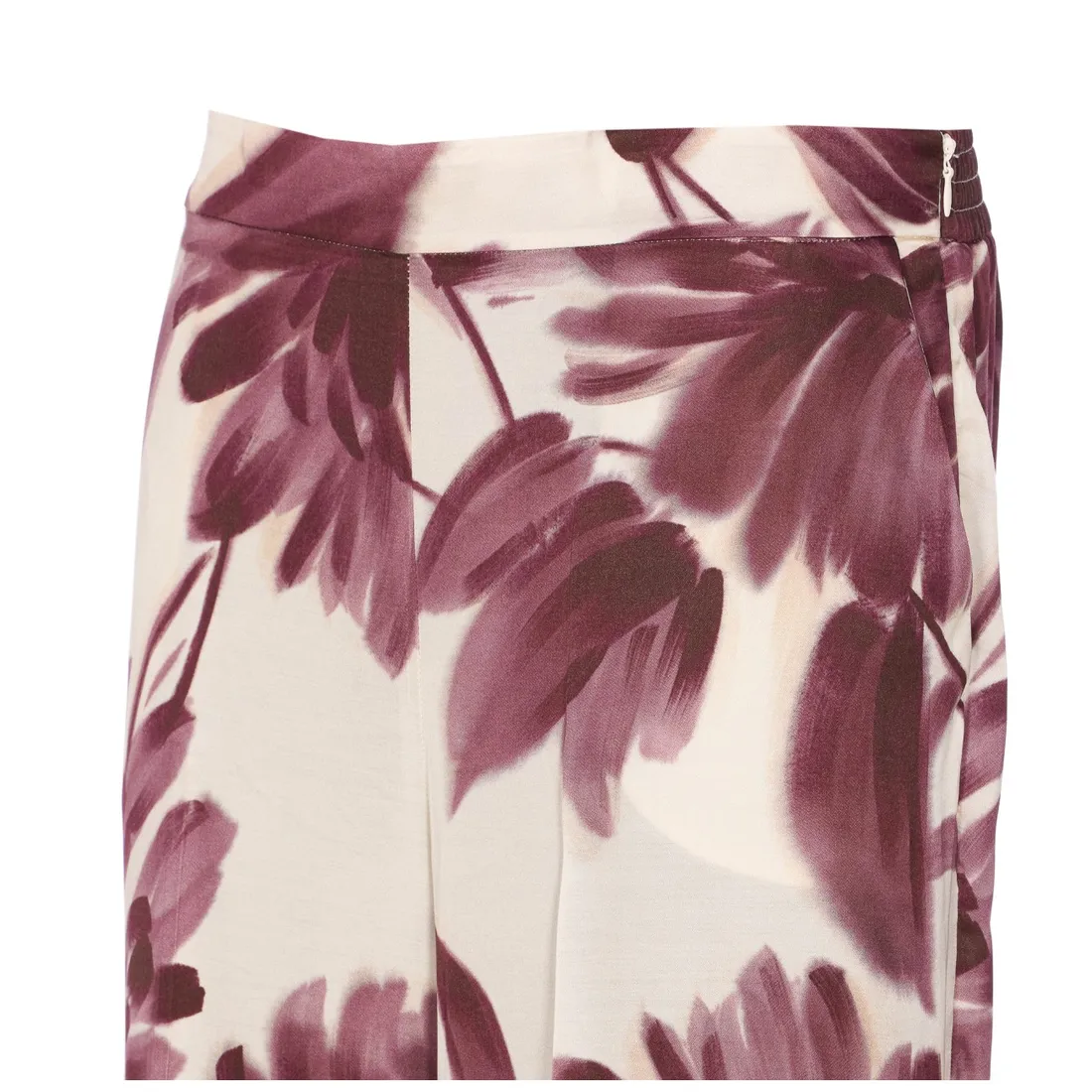 WIDE TROUSERS WITH FLORAL PRINT - immagine 4