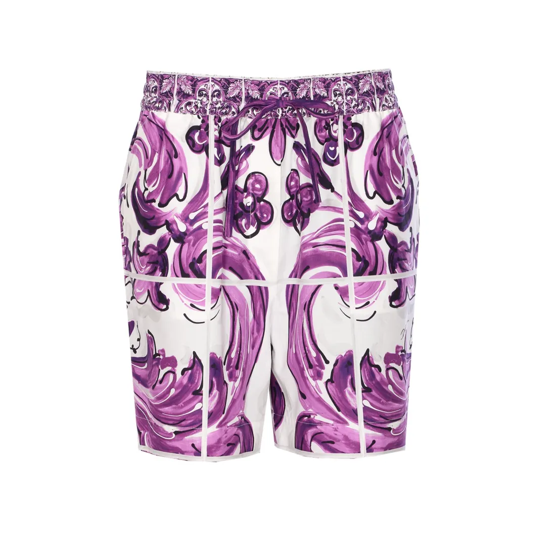 MAIOLICA PRINT TWILL SHORTS - immagine 1