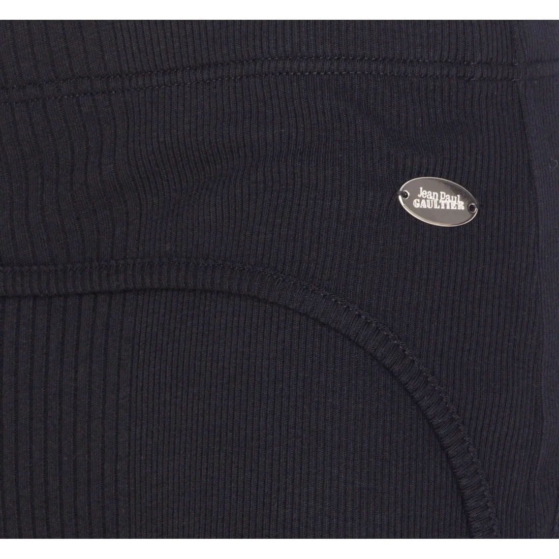 RIBBED MINI SHORTS WITH LINGERIE GARTER - immagine 3