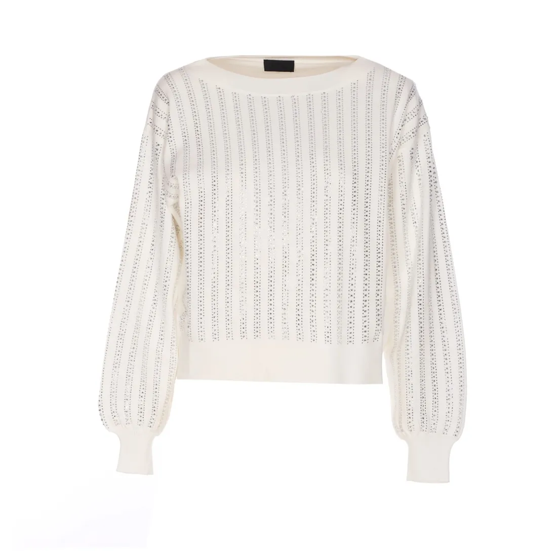 SWEATER WITH RHINESTONES - immagine 1