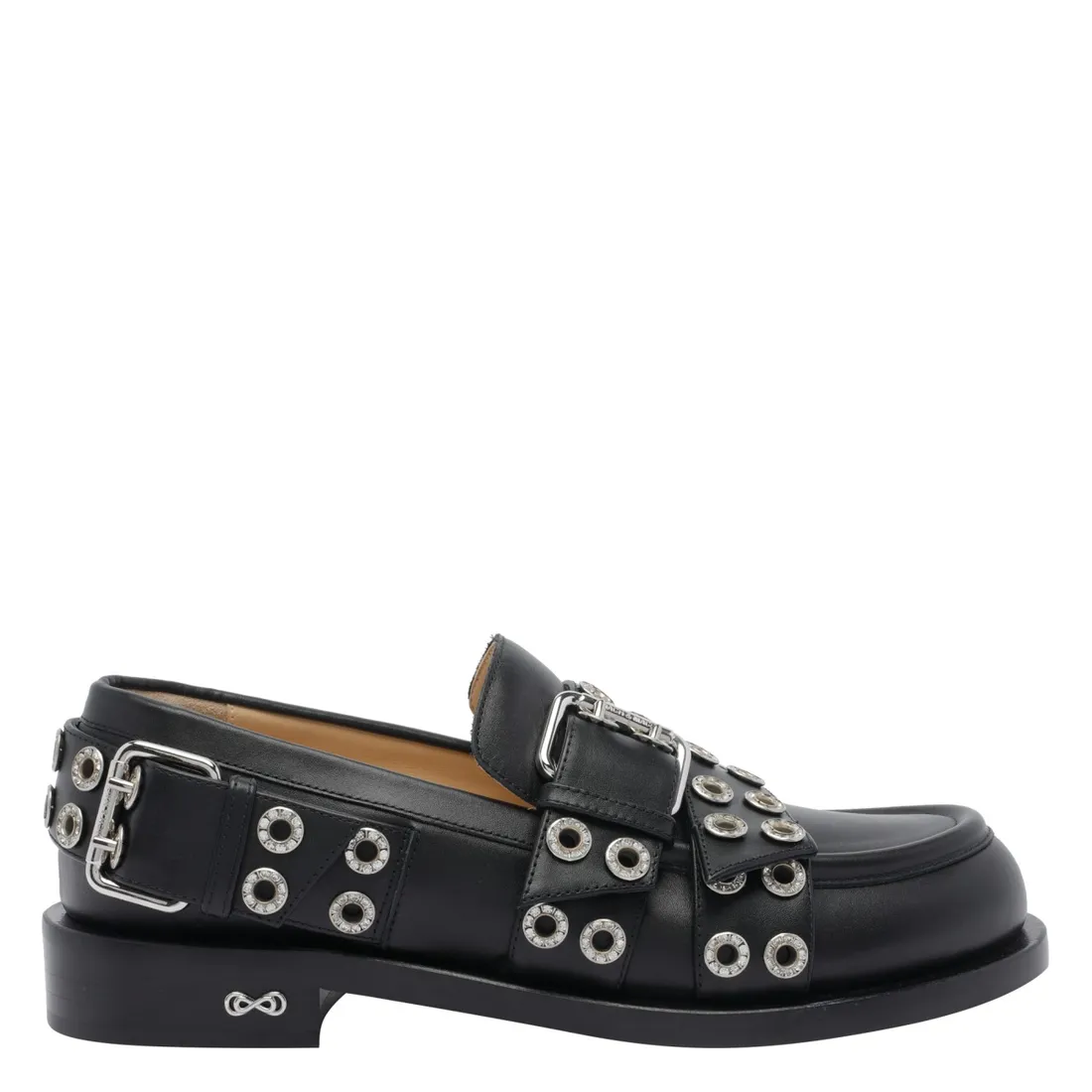 BUCKLE BELT VINTAGE LOAFERS - immagine 1