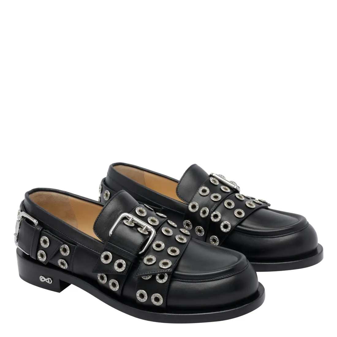 BUCKLE BELT VINTAGE LOAFERS - immagine 2