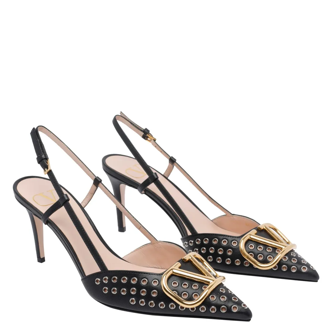 VLOGO SIGNATURE SLINGBACK PUMPS - immagine 3