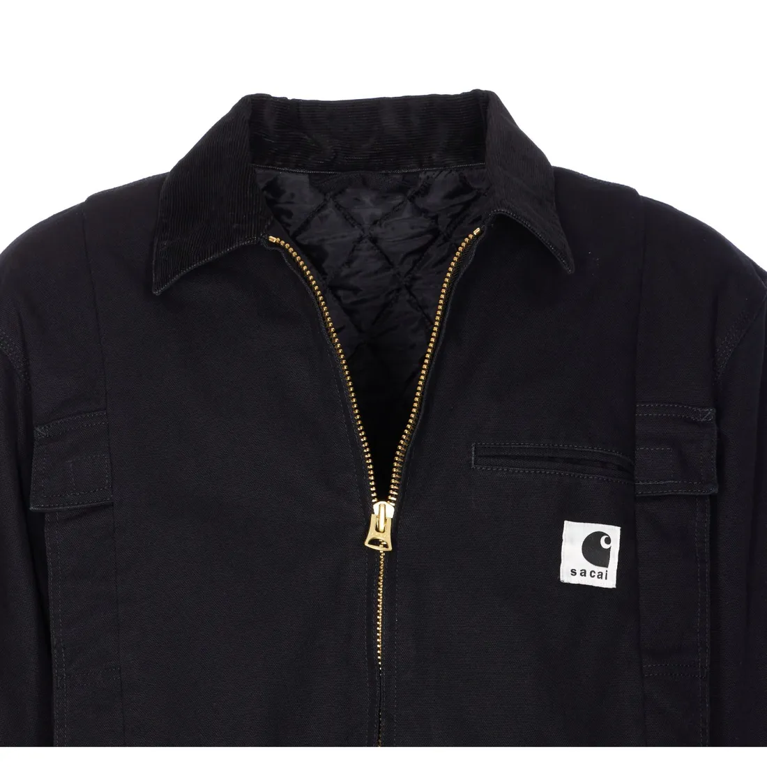 SACAI X CARHARTT WIP DUCK JACKET 25 00990S/001 | Bruna Rosso