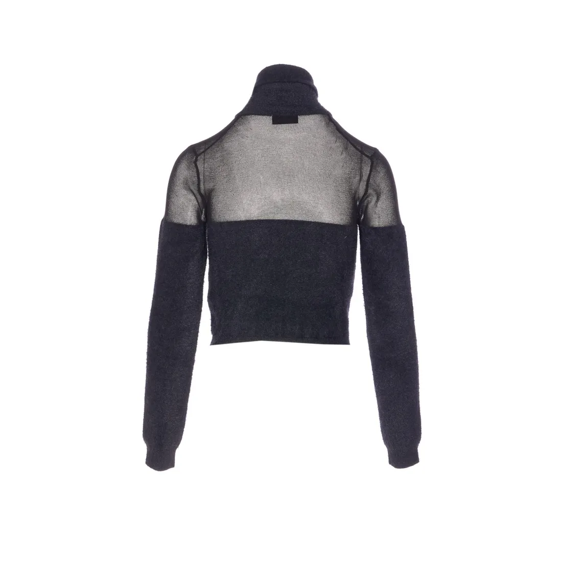 KNITTED TURTLENECK WITH JEWEL LOGO - immagine 2