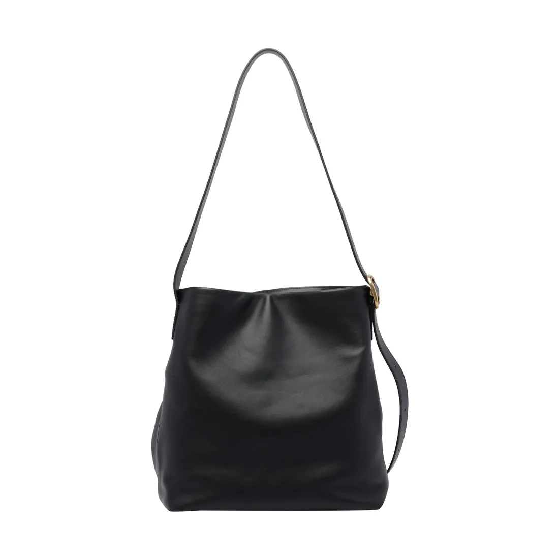 DRAPED TOTE BAG WITH LOEWE LOGO ADHBDPTX01/1100 | Bruna Rosso