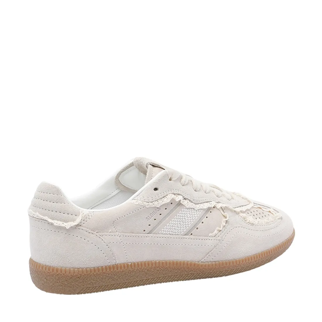 TB.490 SNEAKERS WITH CROCHET DETAILS - immagine 3