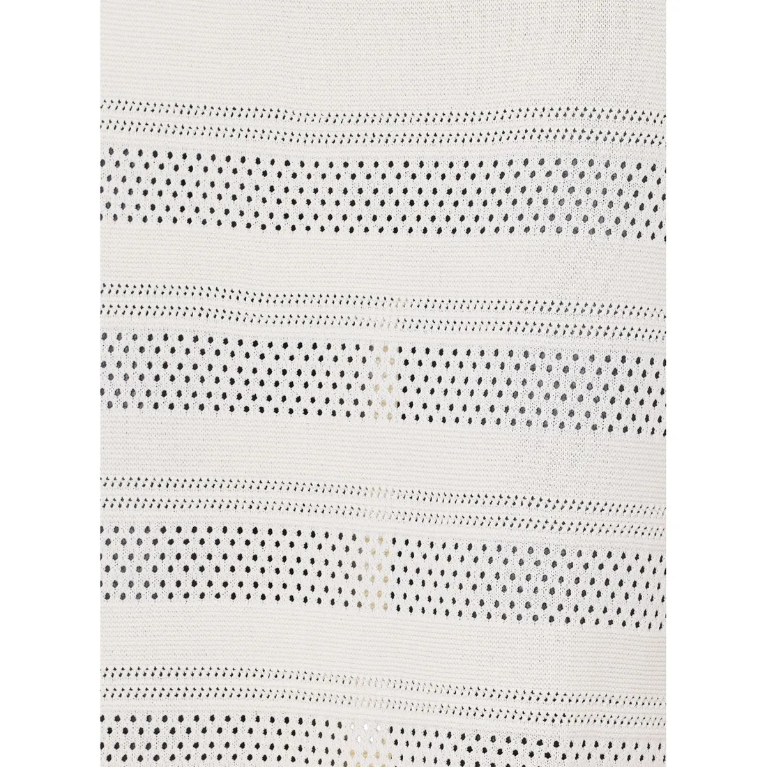 KNITTED LONGUETTE WITH RUFFLES - immagine 2