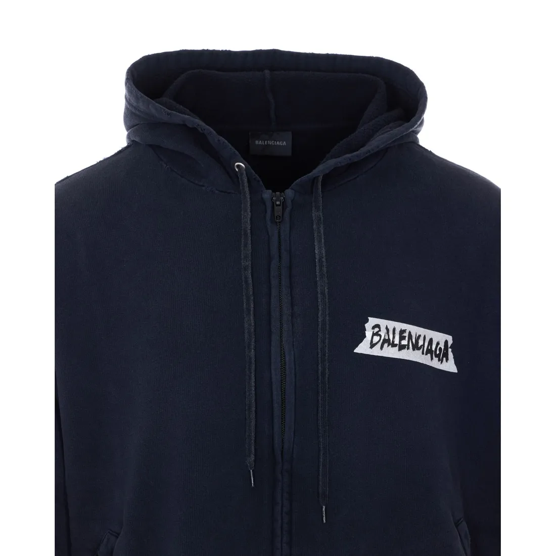 MASKING TAPE OVERSIZED HOODIE - immagine 4