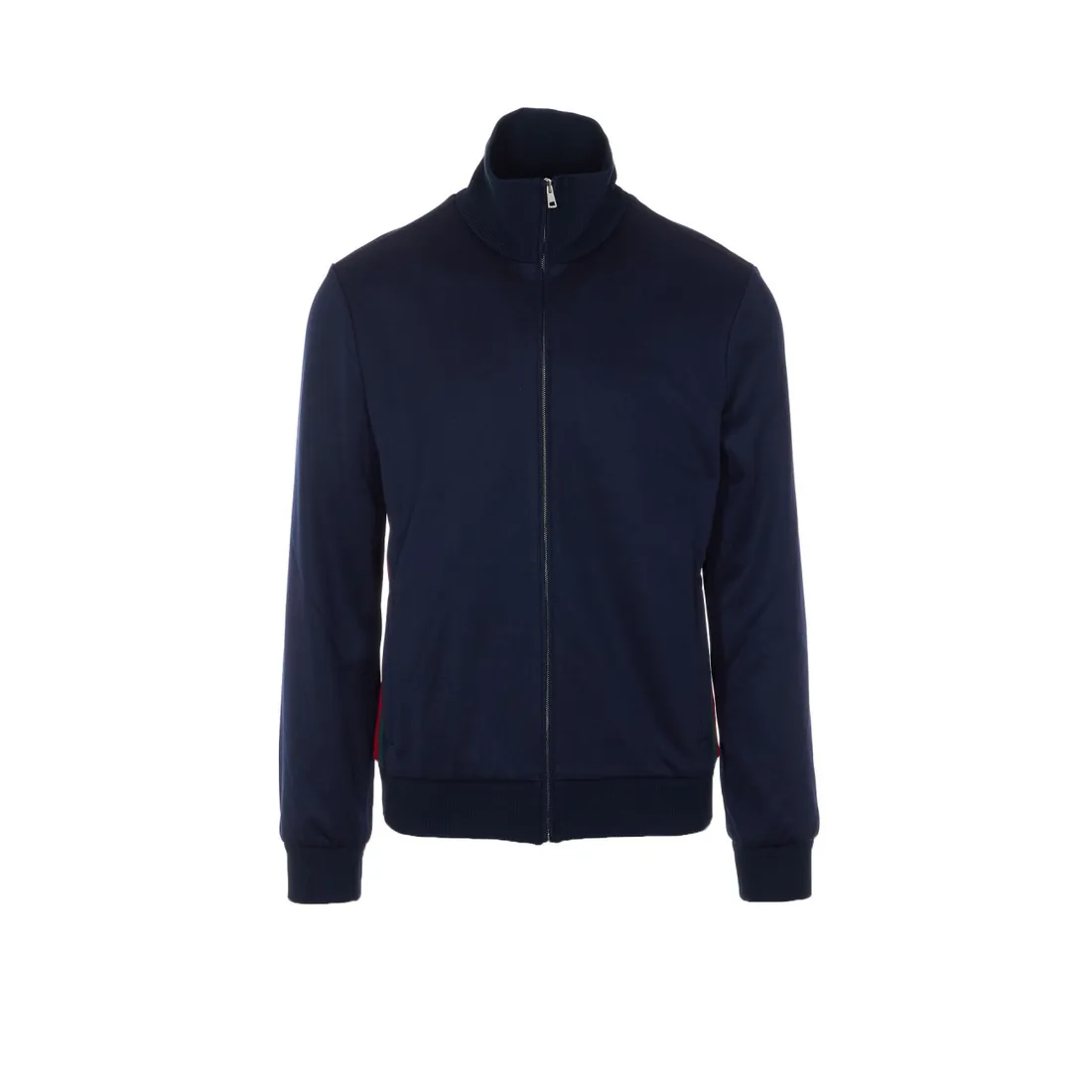 TECHNICAL JERSEY WITH WEB ZIPPED JACKET - immagine 1