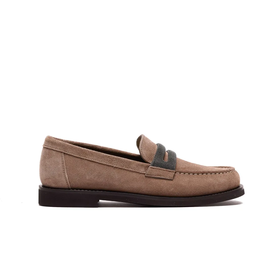 SUEDE PENNY LOAFERS - immagine 1