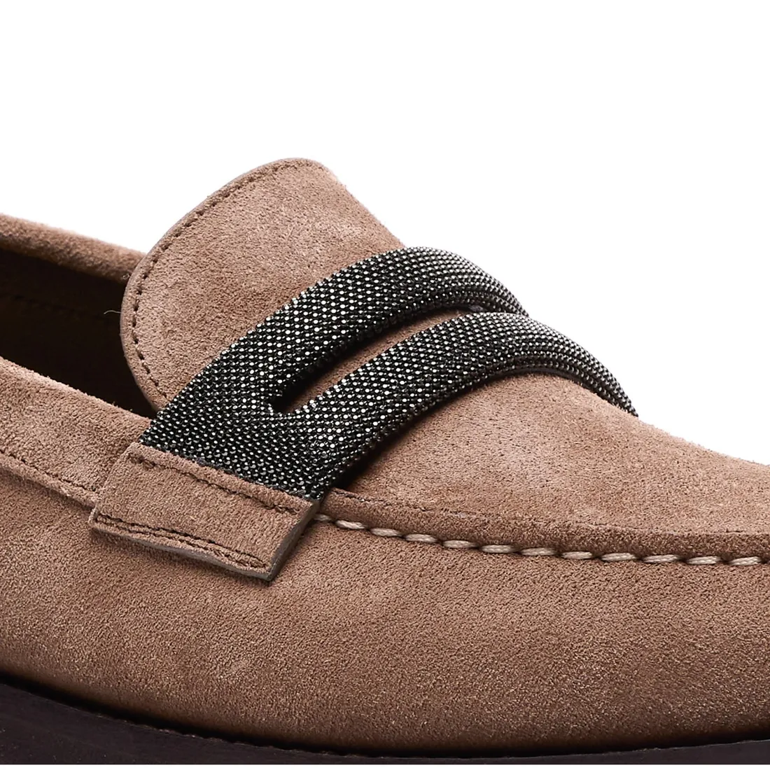 SUEDE PENNY LOAFERS - immagine 2